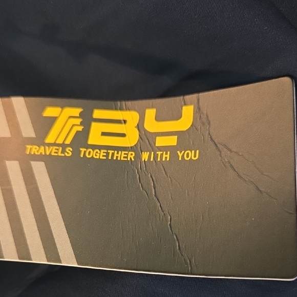 Travels Together With You Pants Elastic Waistband Navy Blue Men's Size 3XL NWT - Picture 3 of 14